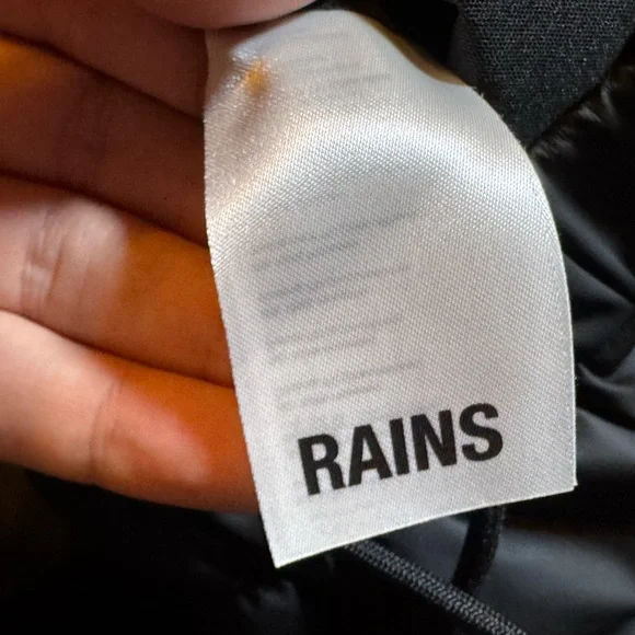 Rains Black Pants - Picture 4 of 10
